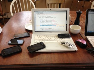 FHS app test devices